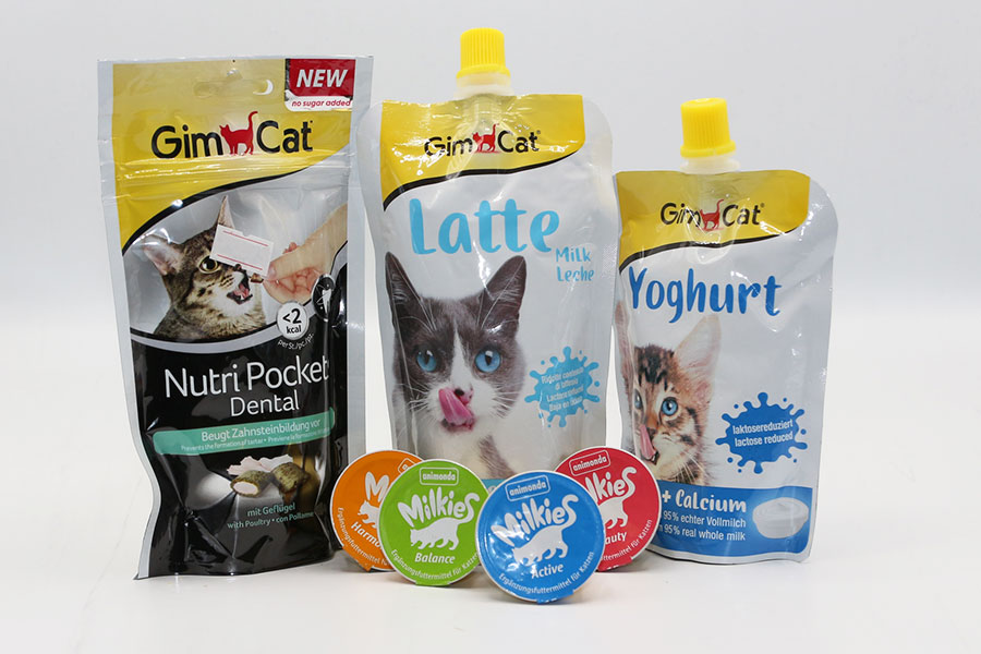 Nutri Pocket Dental e latte per gatti tipo snack